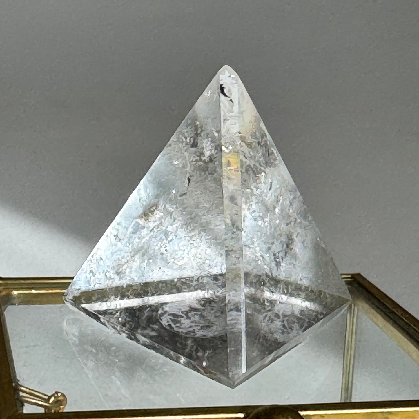 Lemurian Quarze Tetrahedron | Bespoke Crystals NZ