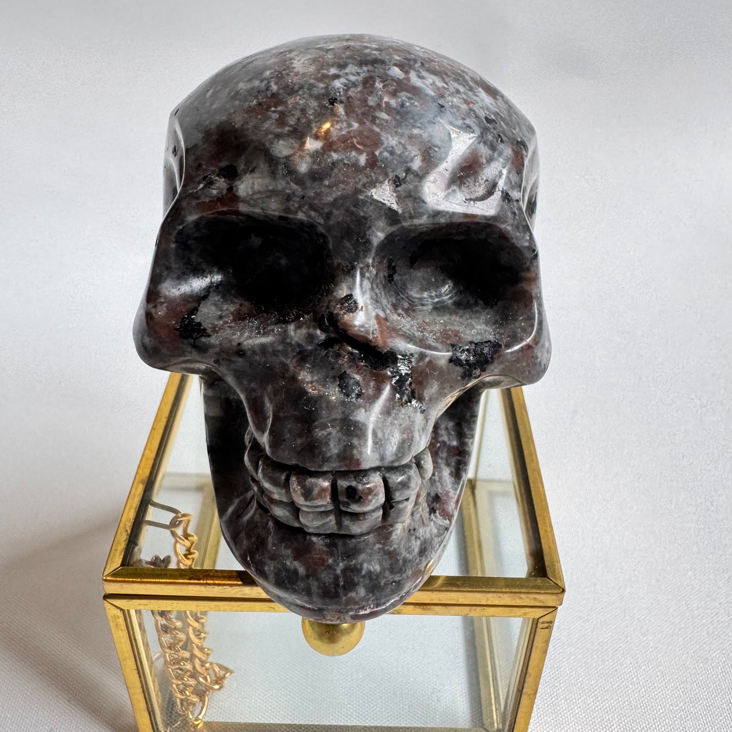Yooperlite Crystal Skull
