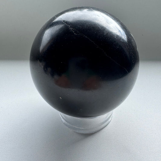 Black Tourmaline Crystal Sphere #3