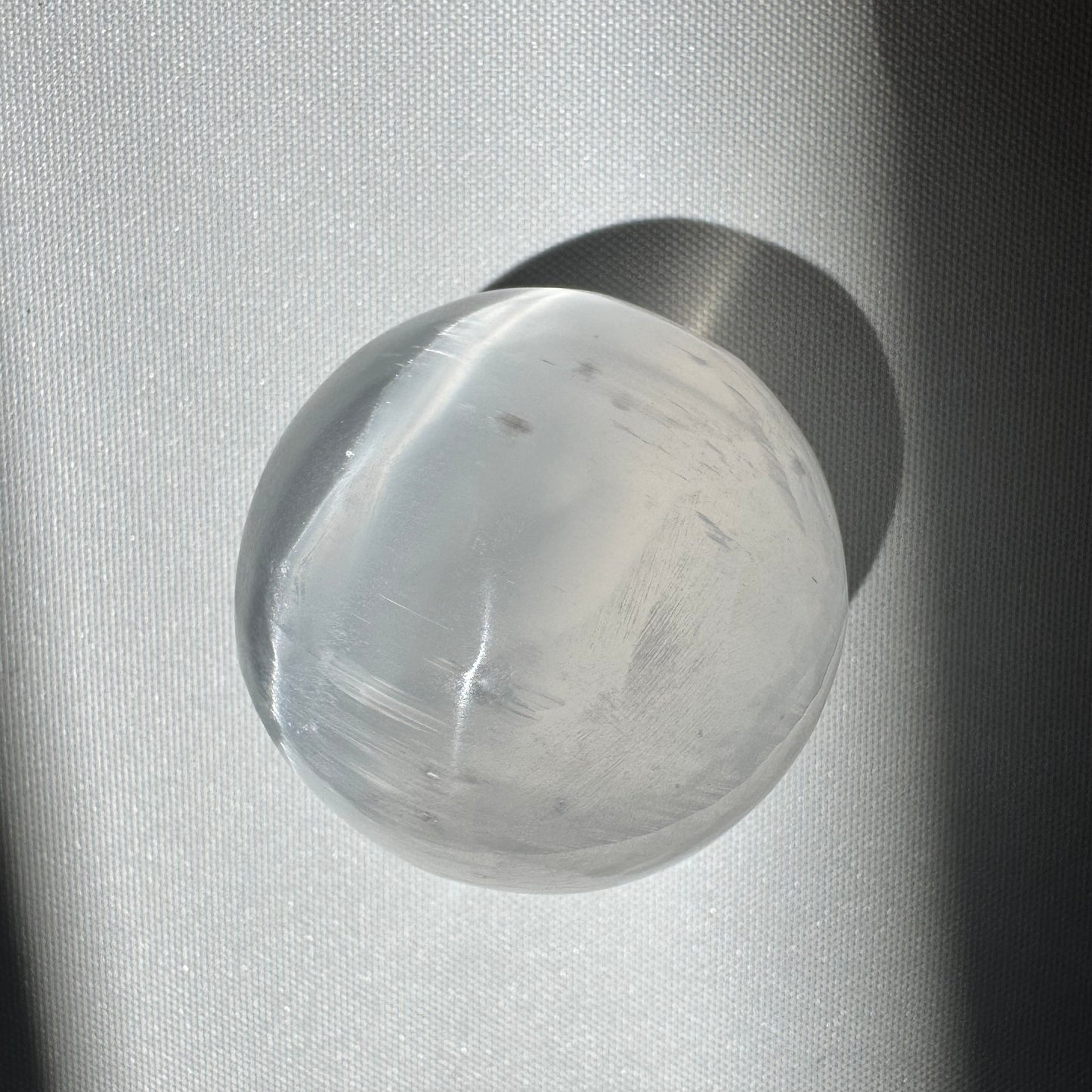Selenite Sphere Small