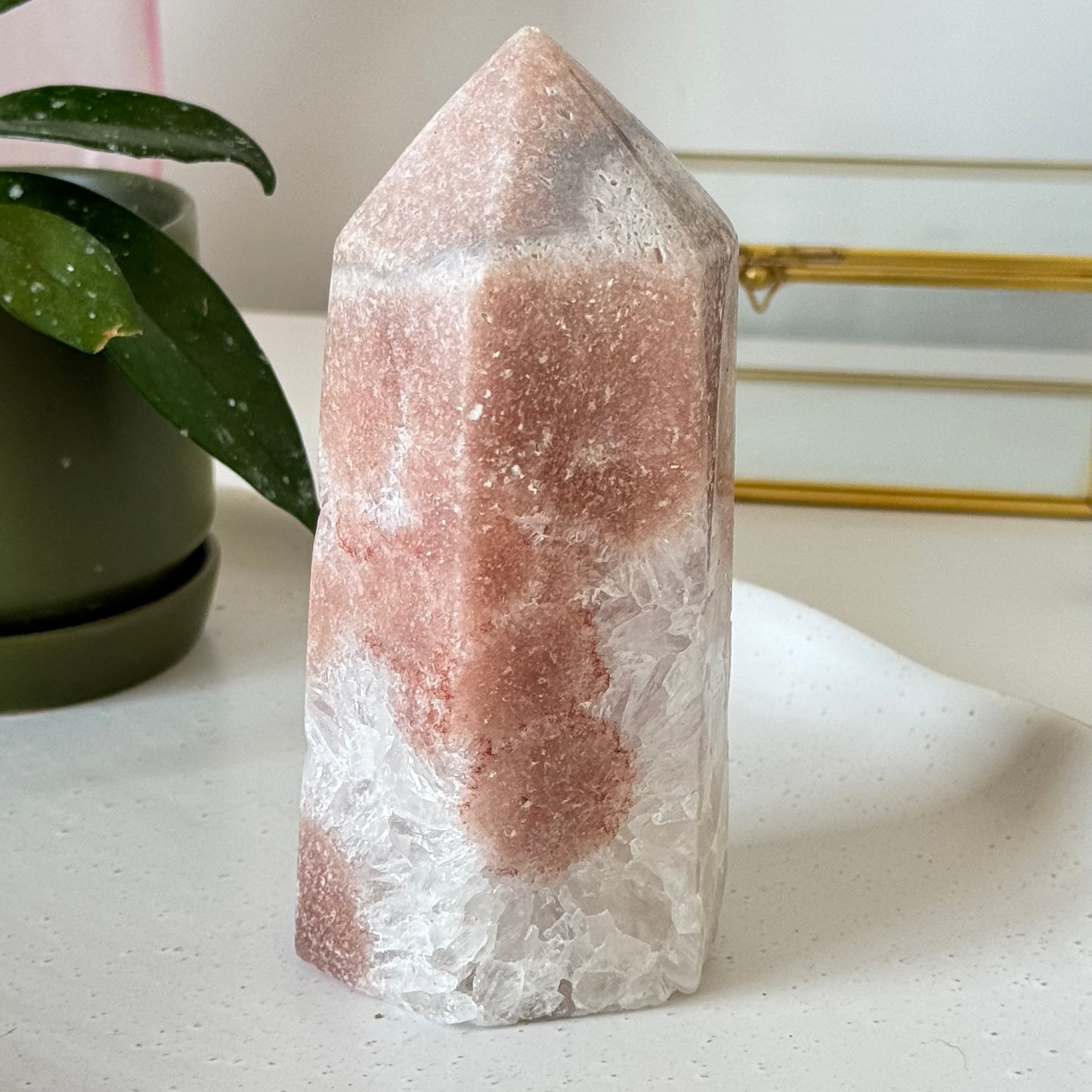  Pink Amethyst Crystal Tower | Bespoke Crystals