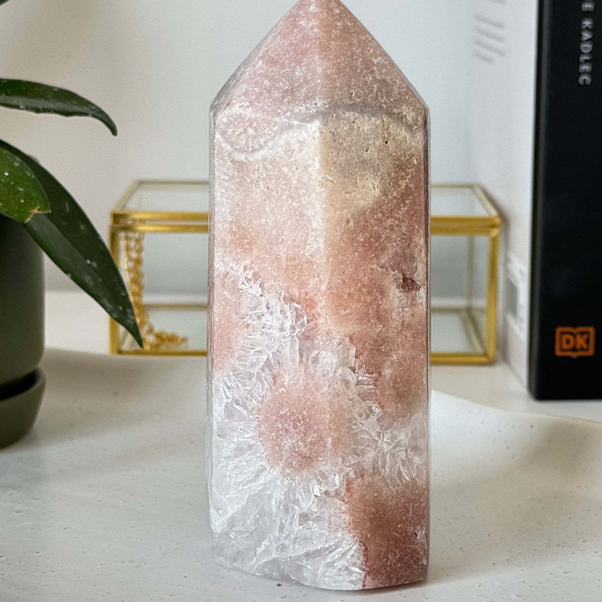  Pink Amethyst Crystal Tower | Bespoke Crystals New Zealand 