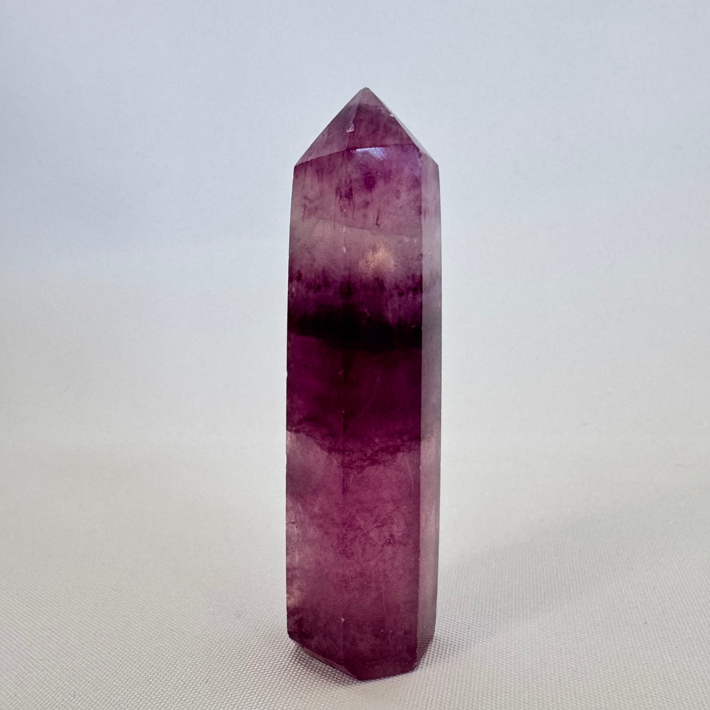 Magenta Fluorite Point #7