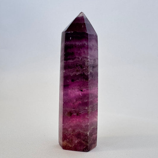 Magenta Fluorite Point #4