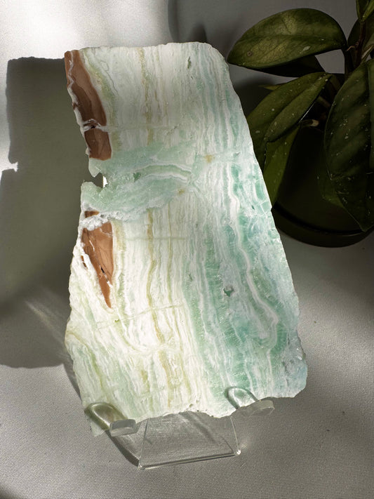 Hemimorphite Slab #H09 | Bespoke Crystals
