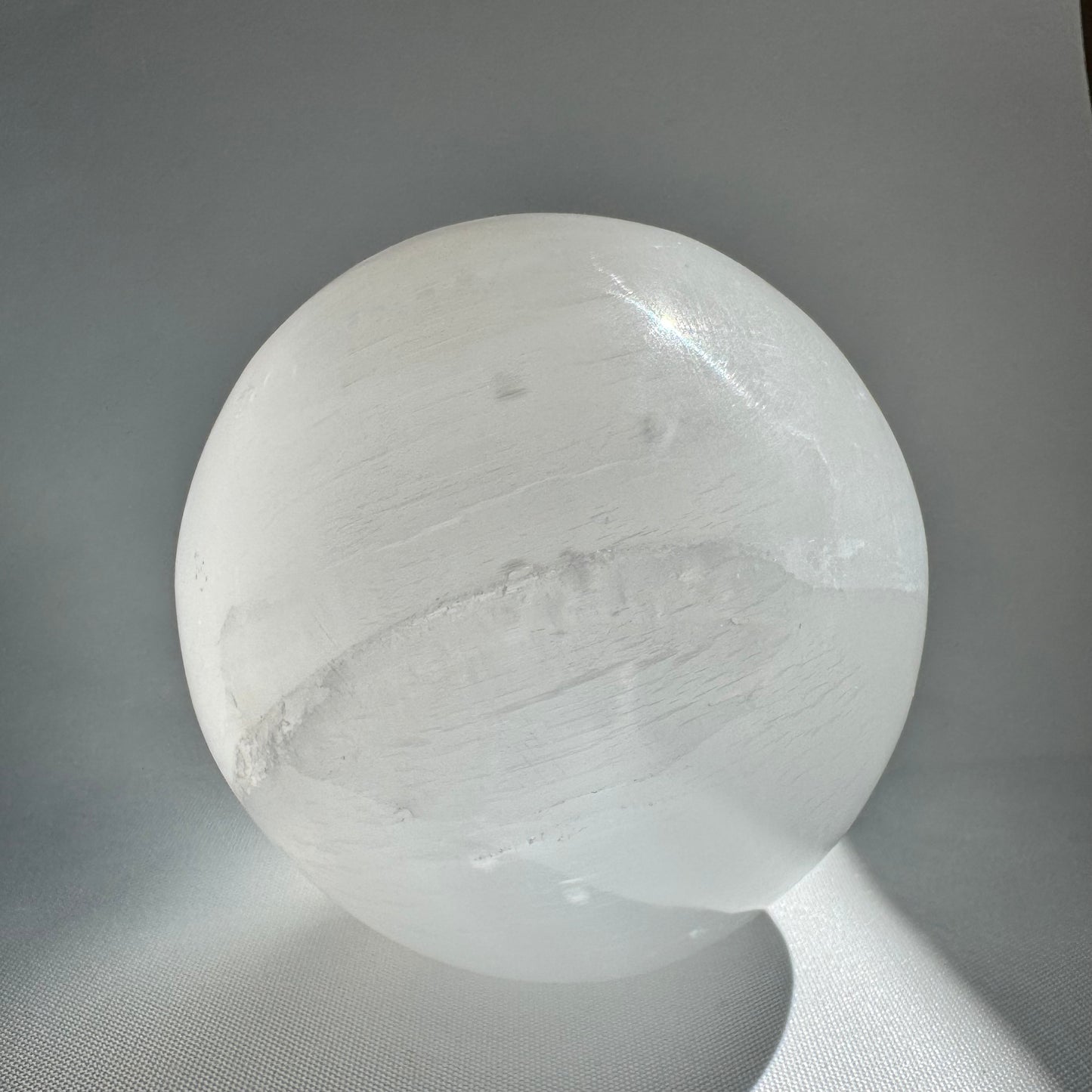 Selenite Sphere Large