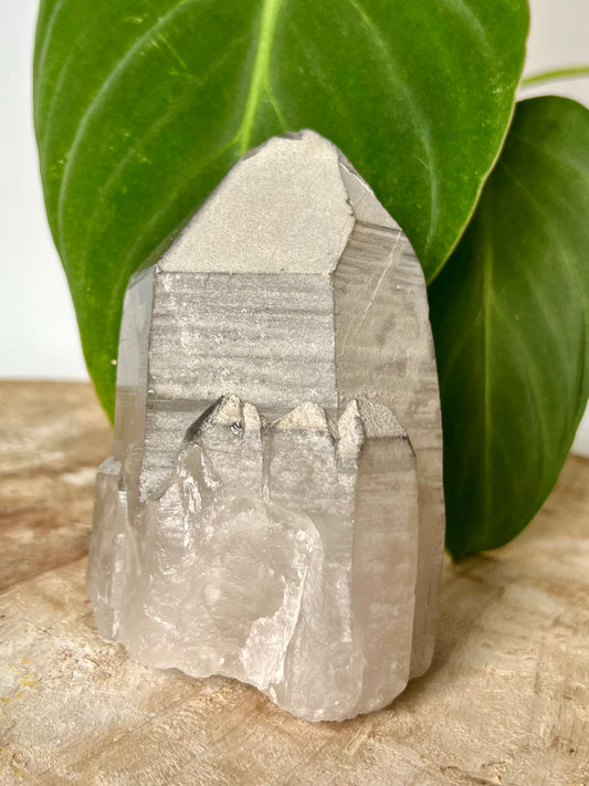 Grey Lithium Quartz Cathedral