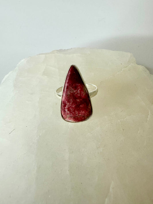 Thulite Ring