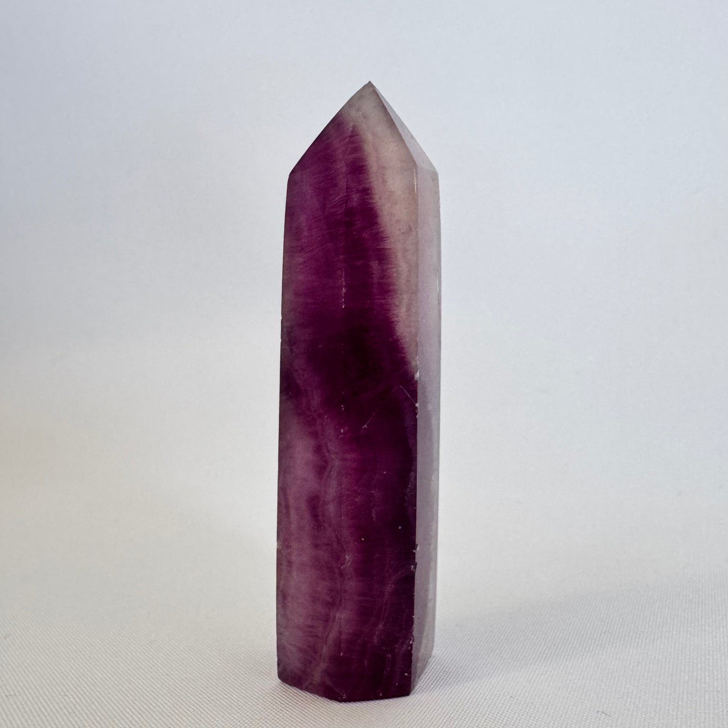 Magenta Fluorite Point #2