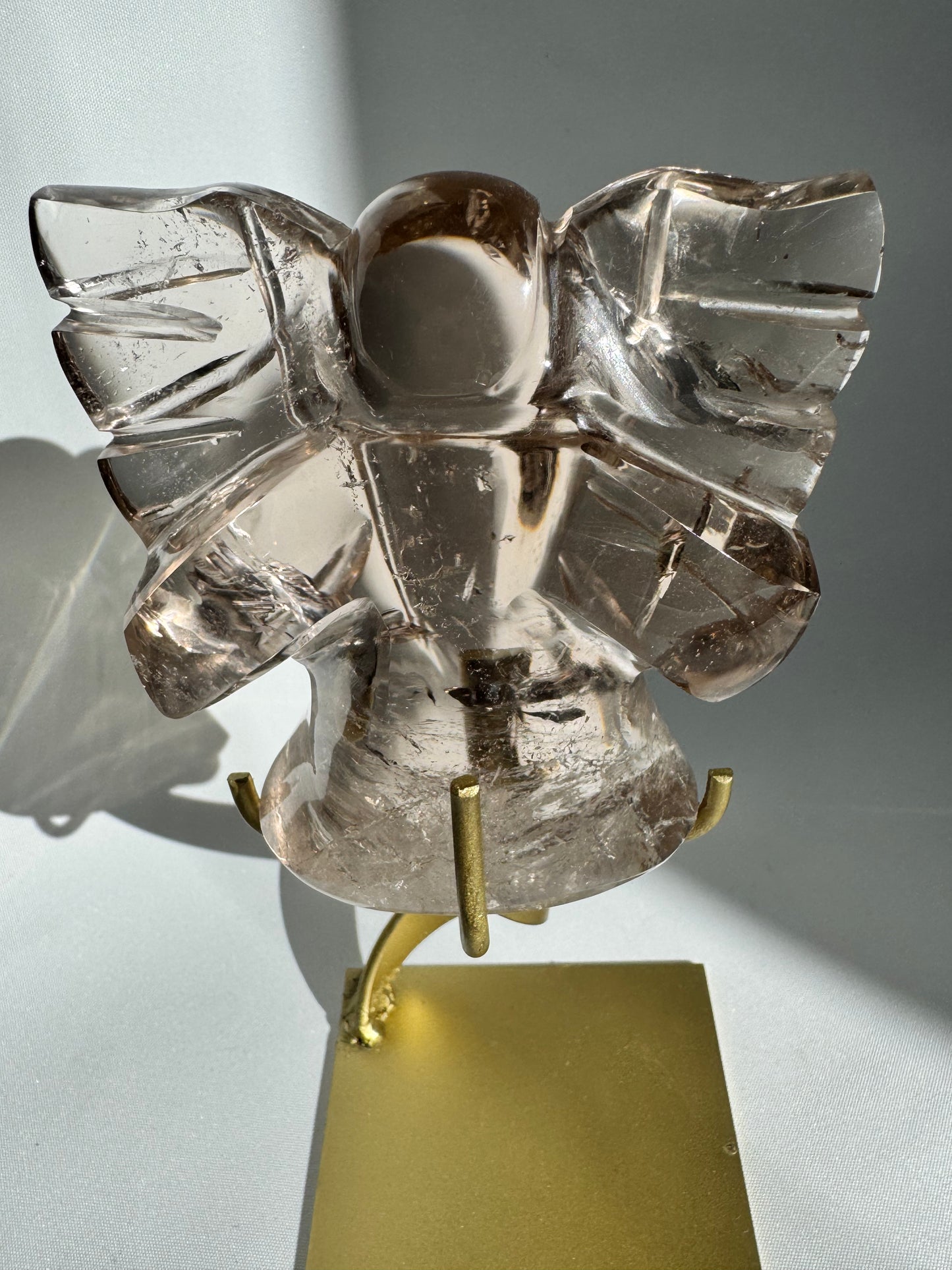 Magical High Quality Smokey Quartz Angel Carving | Buy Crystals NZ