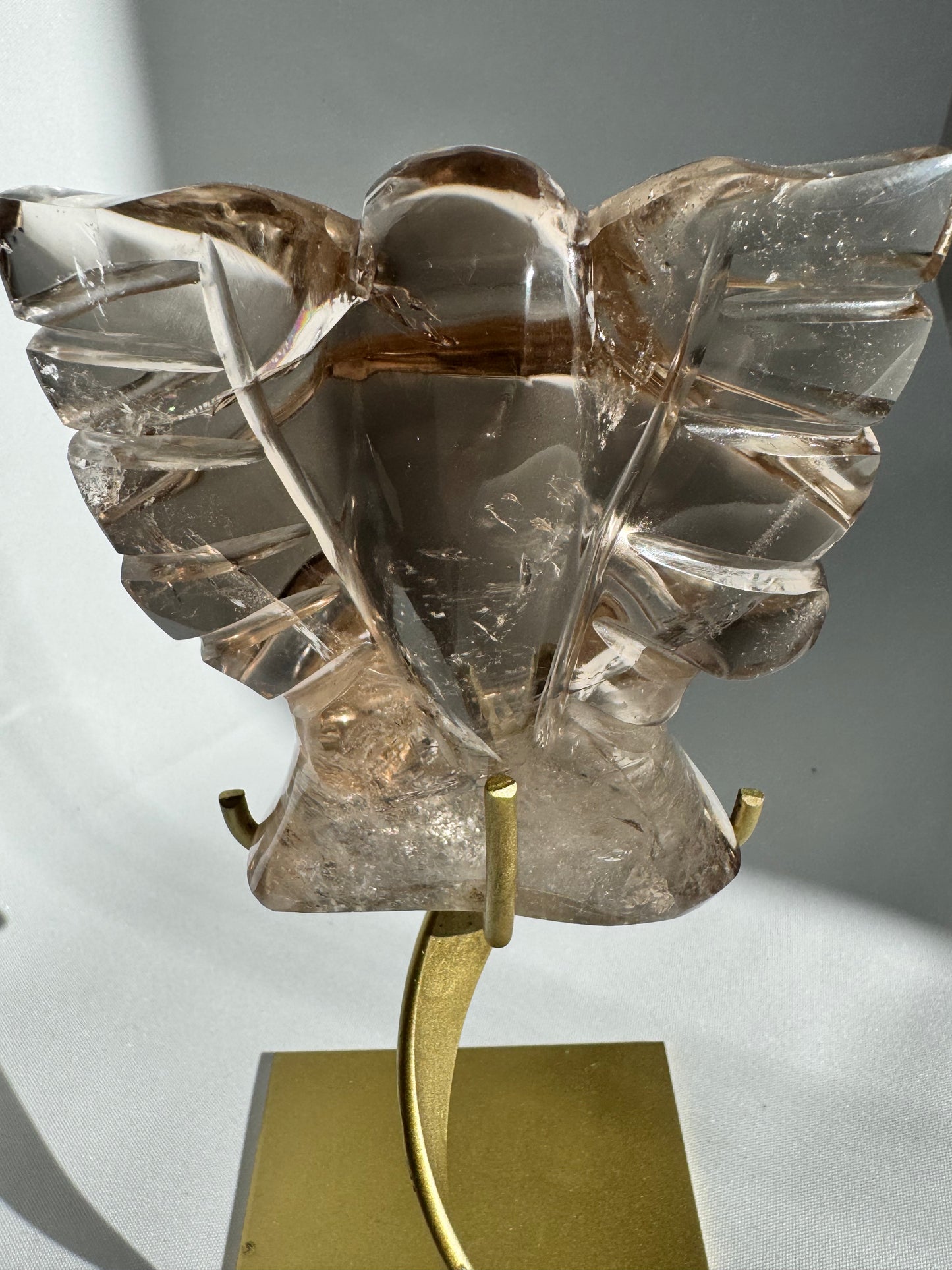  Smokey Quartz Crystal Angel | Online crystal shops