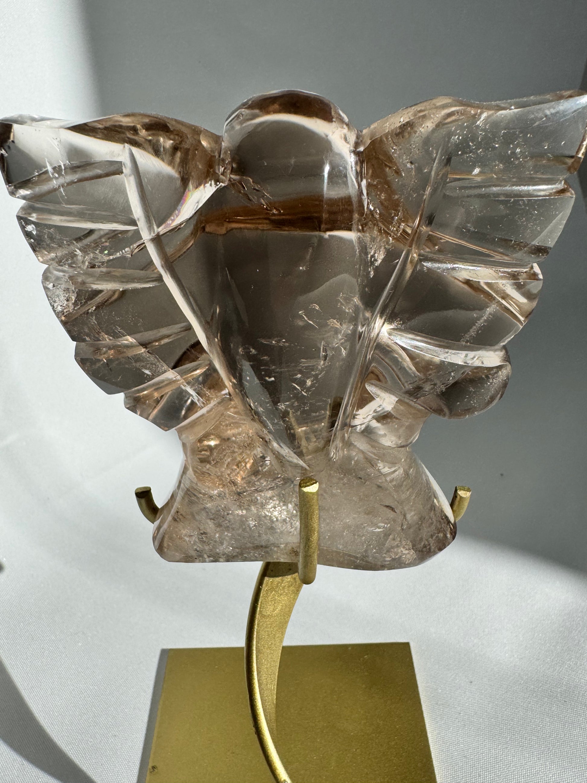  Smokey Quartz Crystal Angel | Online crystal shops