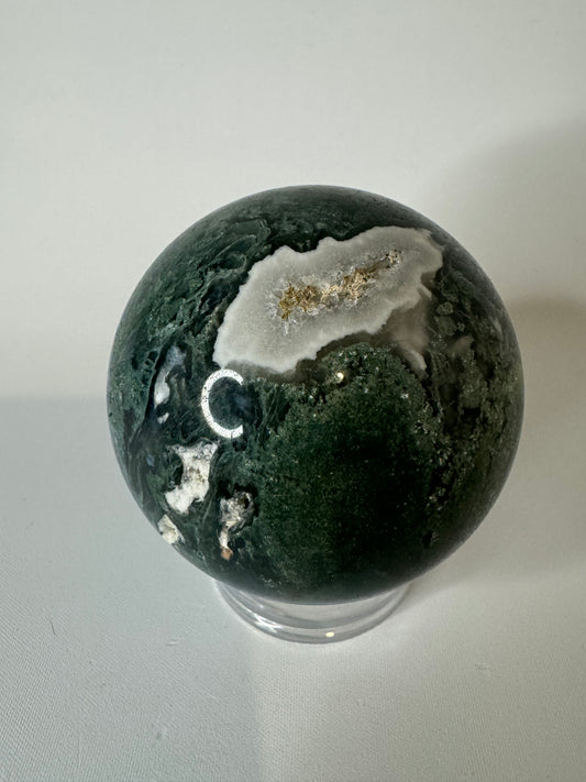 Moss Agate Sphere #2