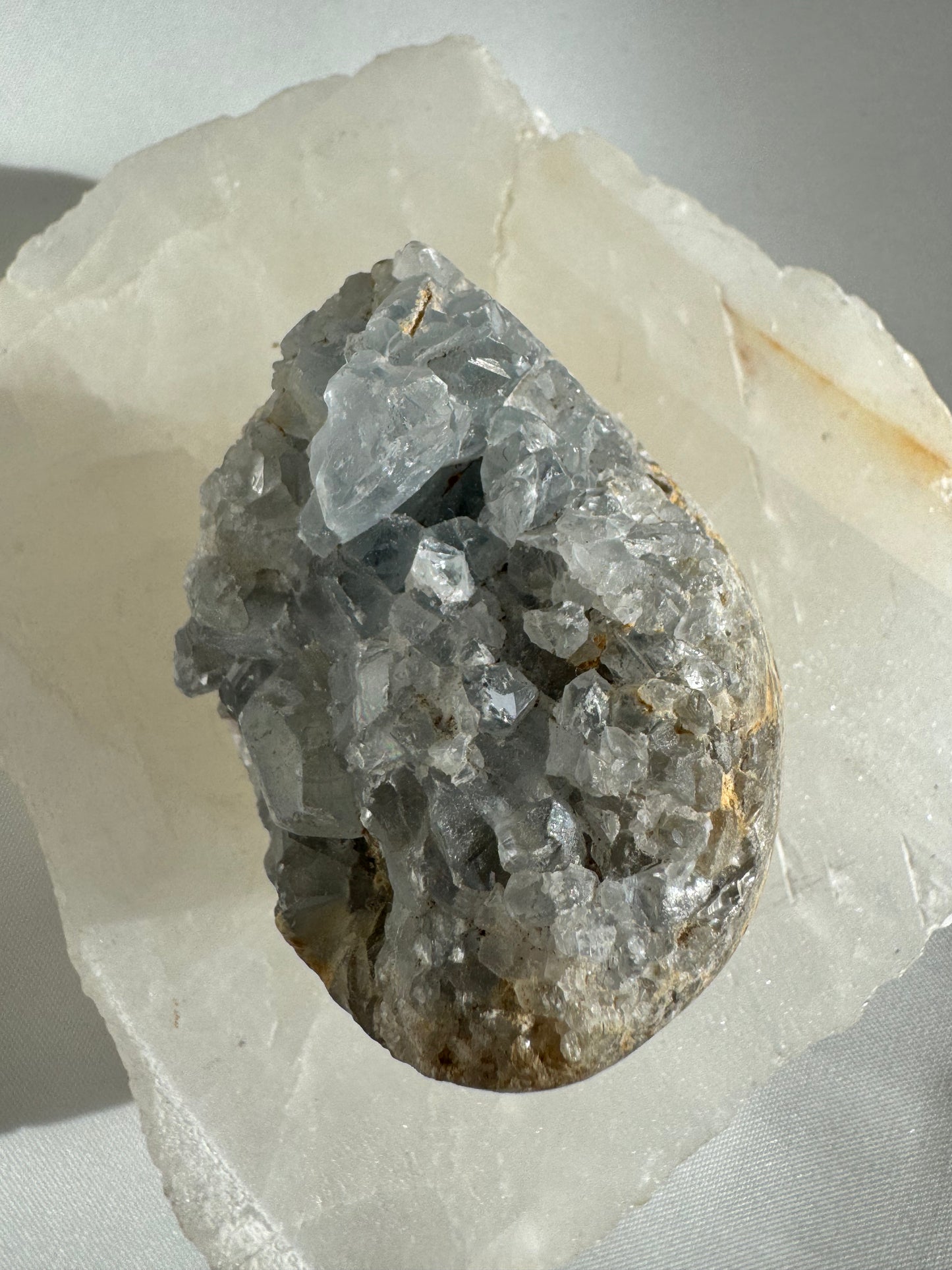 Celestite Crystal Druze Cluster #5