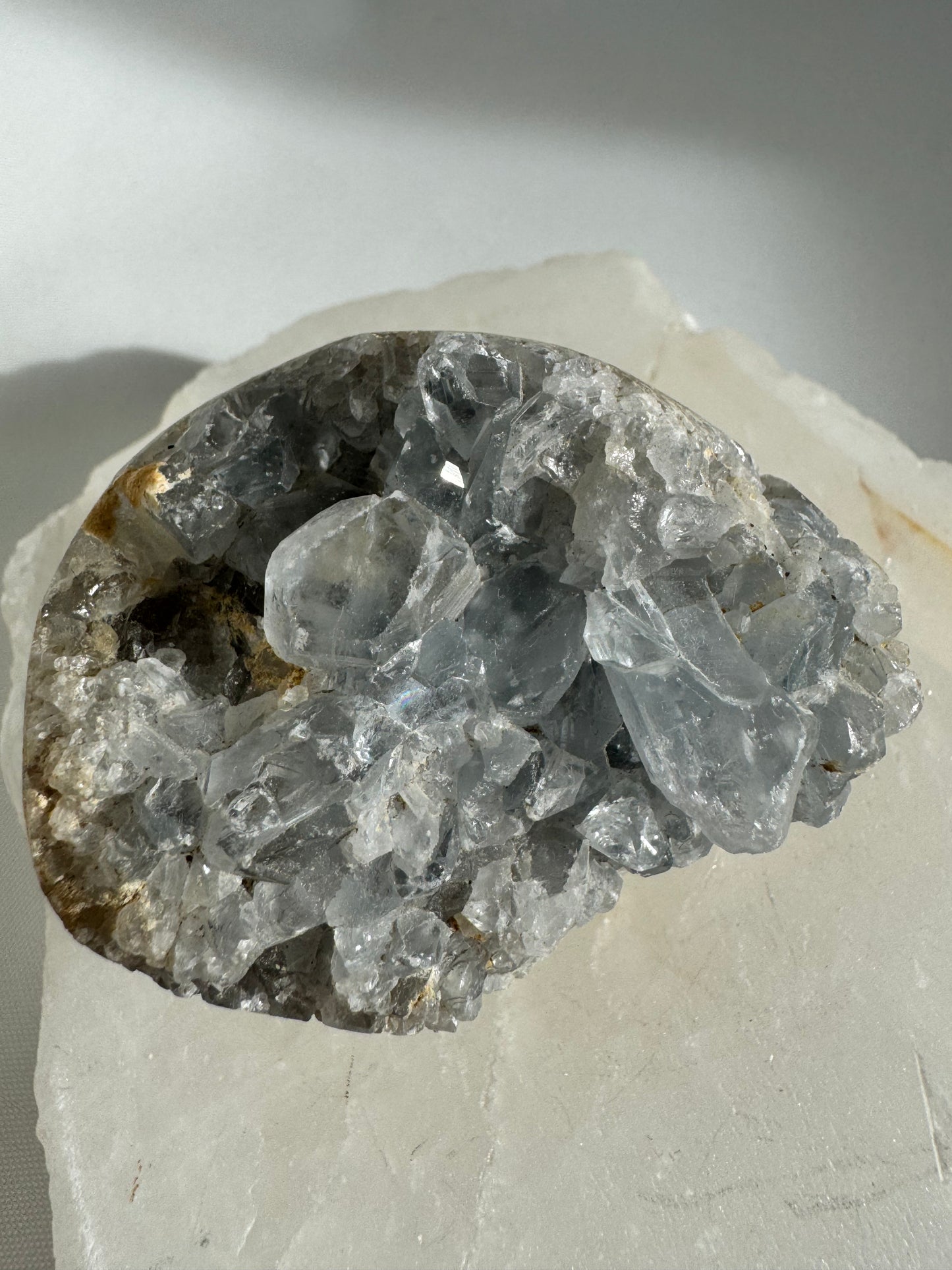 Celestite Crystal Druze Cluster #5