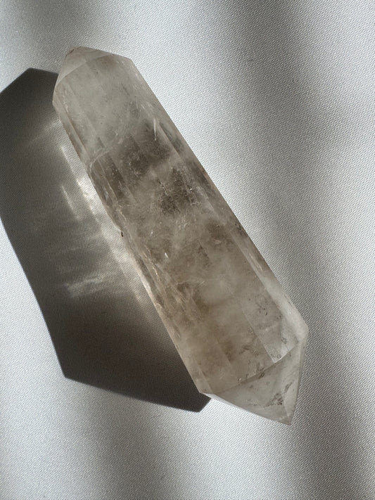 Vogel Cut Smoky Quartz Crystal - Amplify and Focus Energy