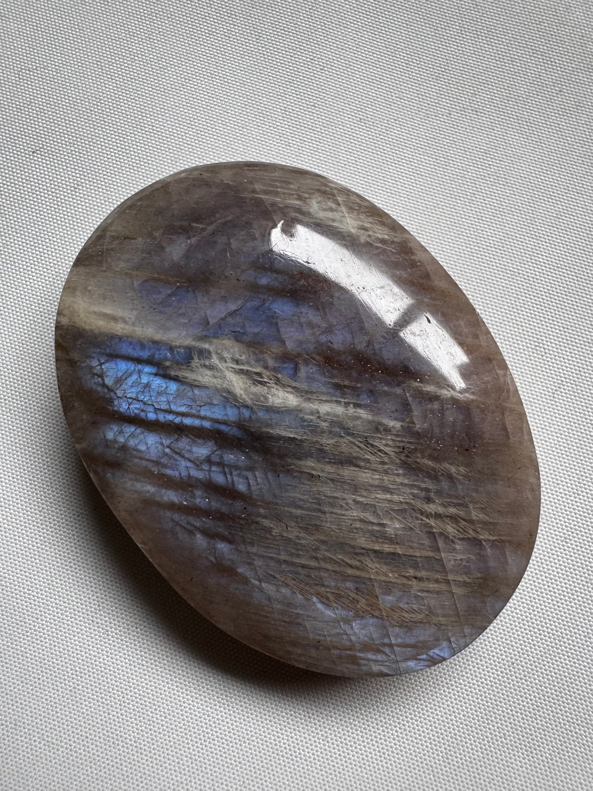 Moonstone x Sunstone Crystal Palmstones