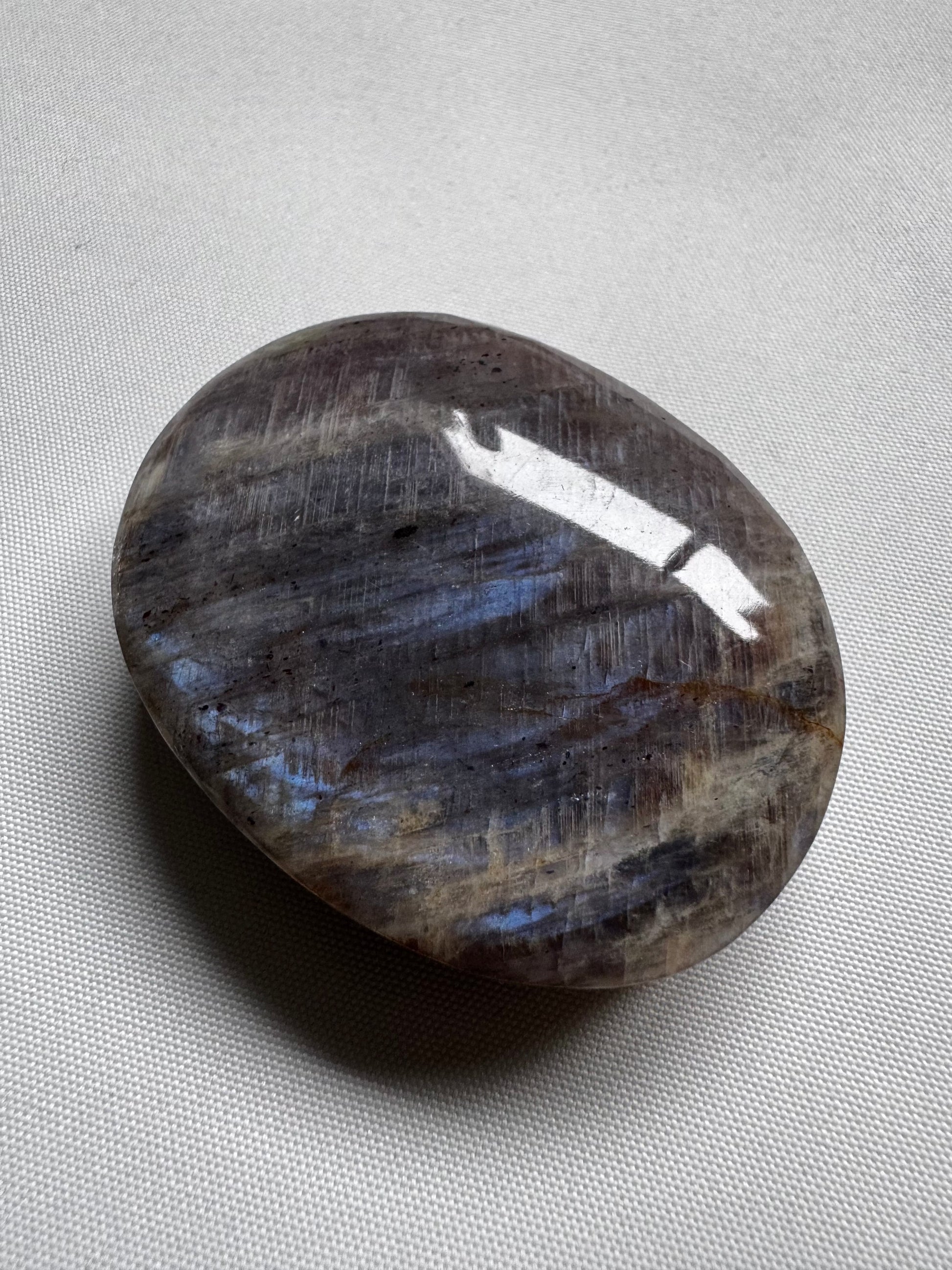 Moonstone x Sunstone Crystal Palmstones
