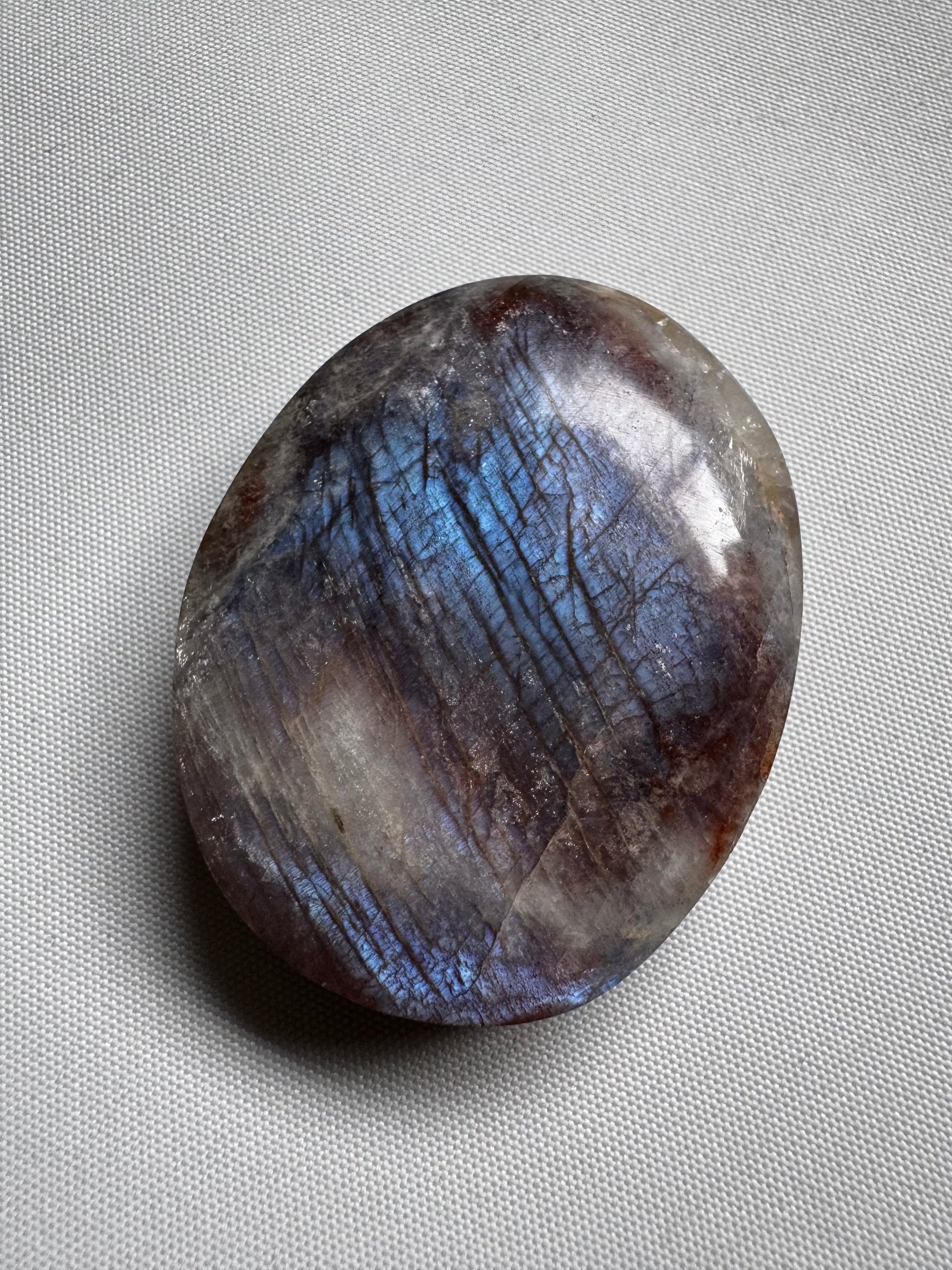 Moonstone x Sunstone Crystal Palmstones