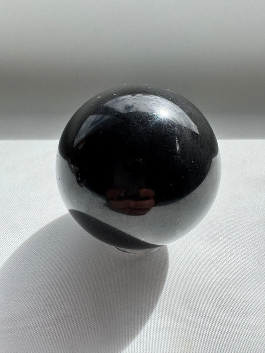 Black Tourmaline Crystal Sphere #1