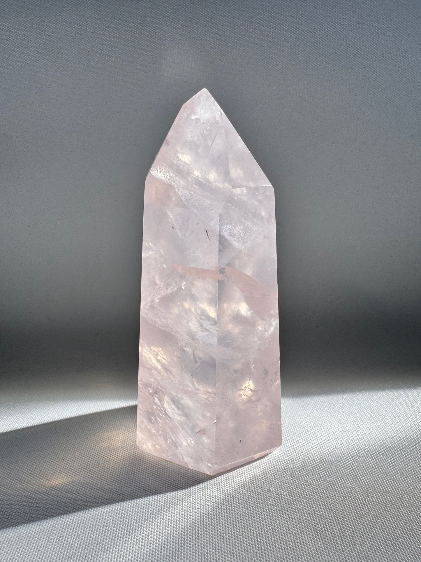 Rose Quartz Points for Heart Healing and Emotional Wellness