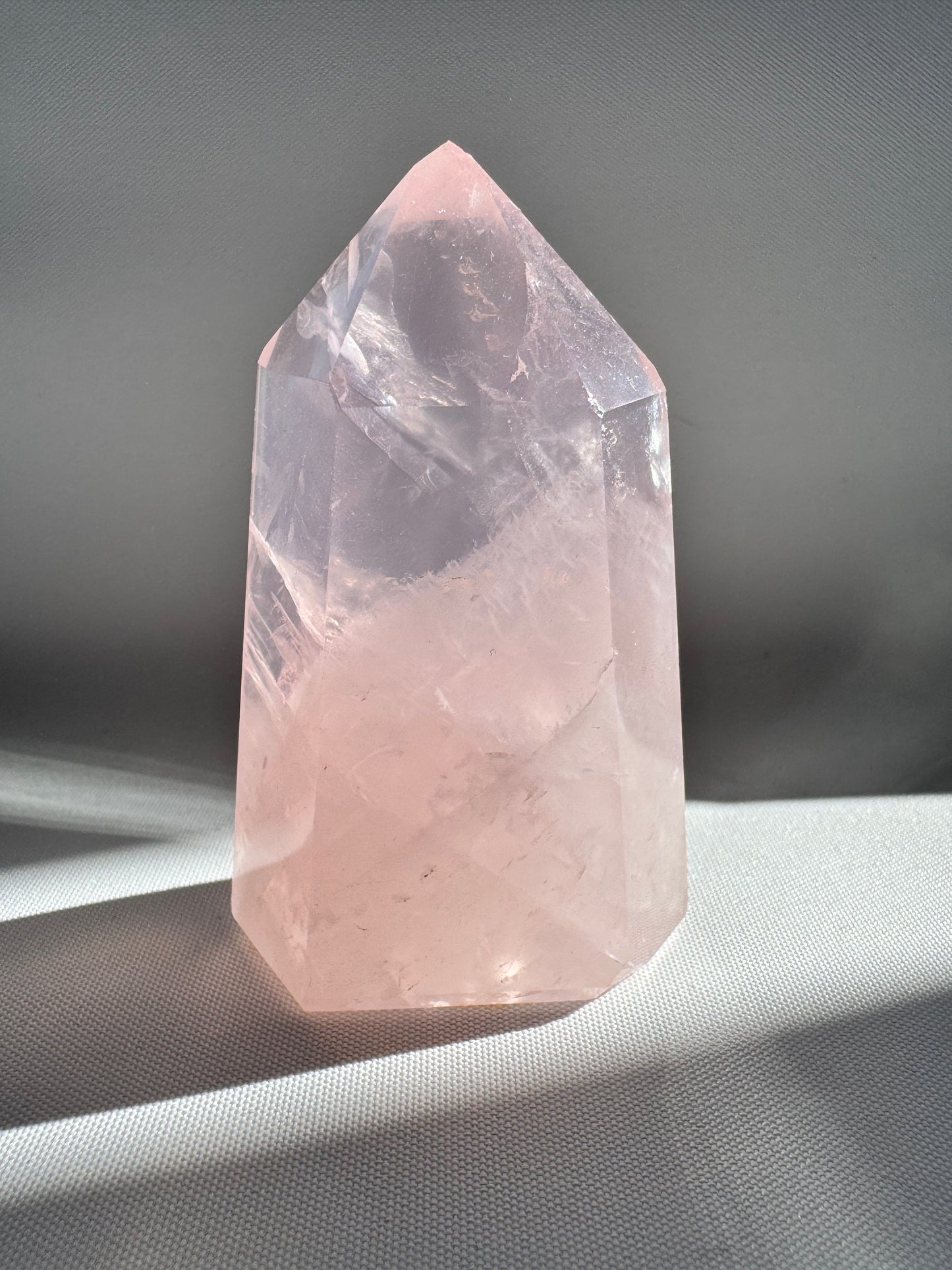 Rose Quartz Points for Heart Healing and Emotional Wellness
