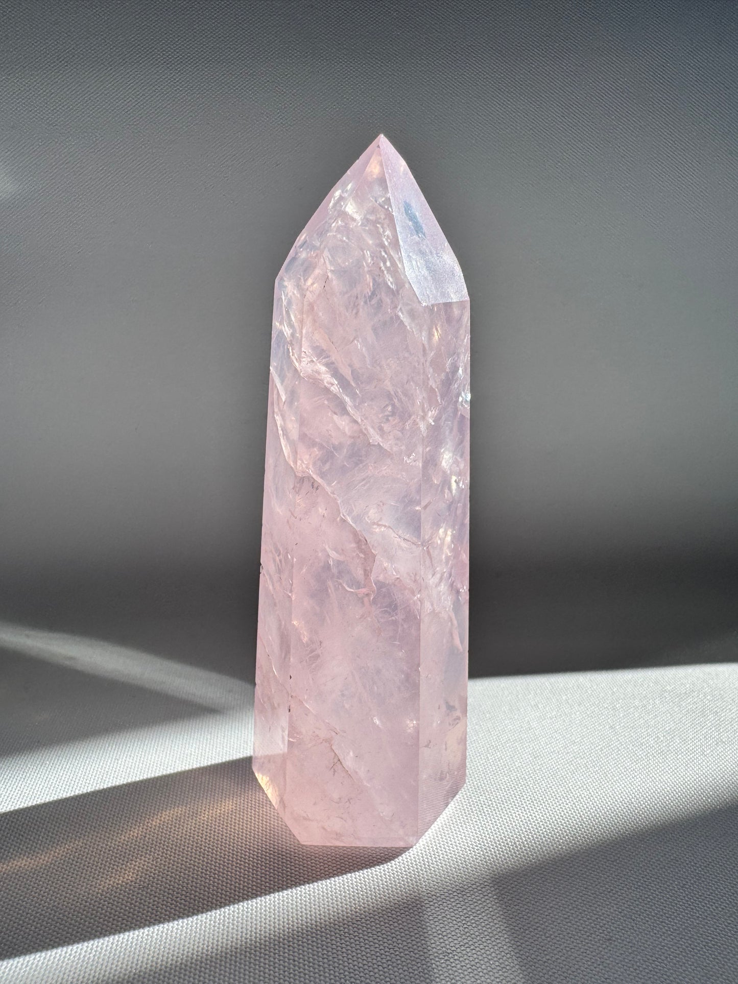 Rose Quartz Points for Heart Healing and Emotional Wellness