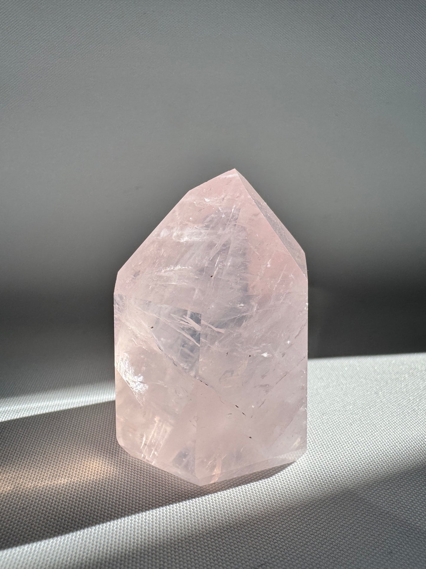Rose Quartz Points for Heart Healing and Emotional Wellness
