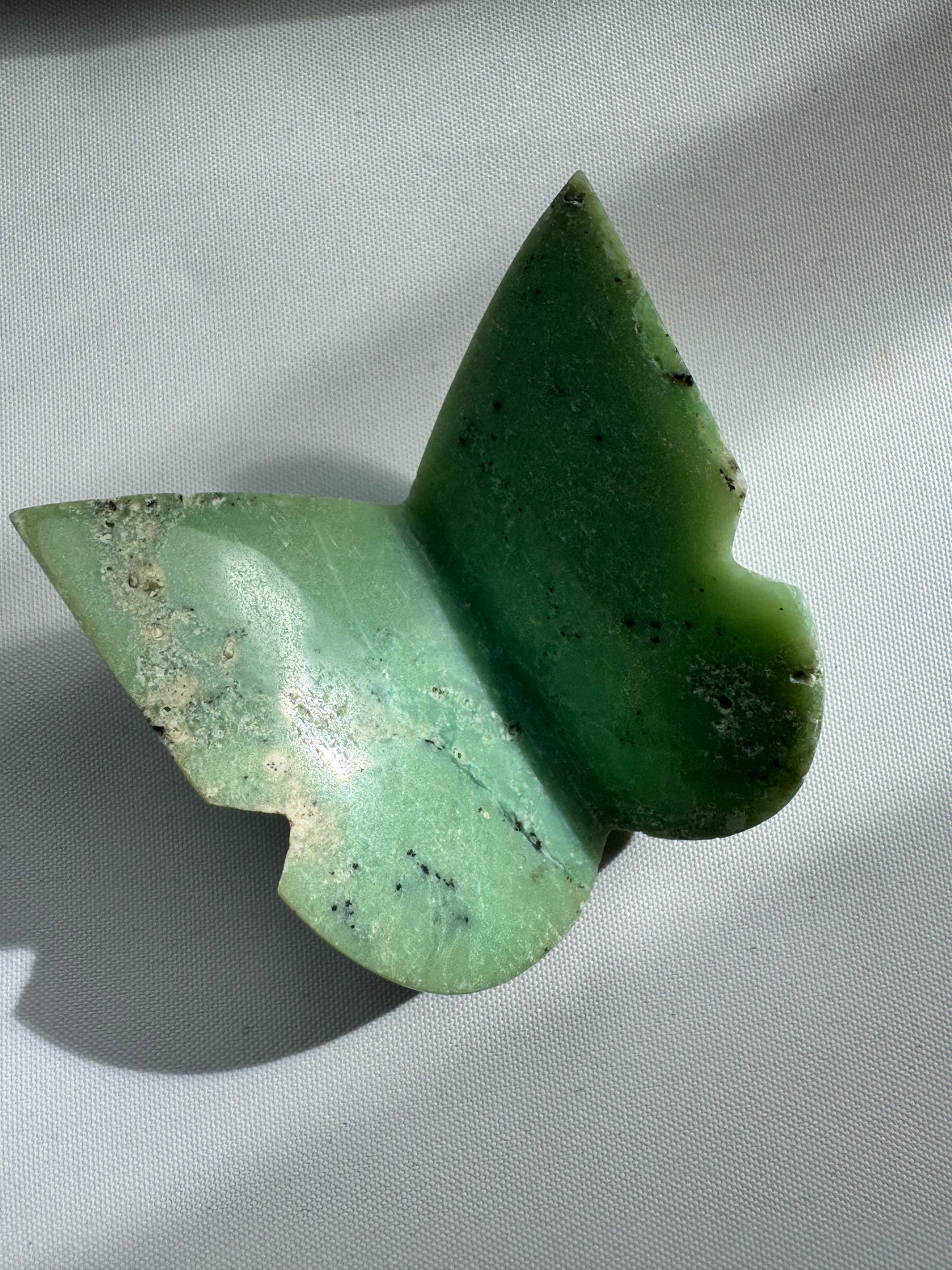 Chrysoprase Butterfly| Crystal for Self-Love & Healing