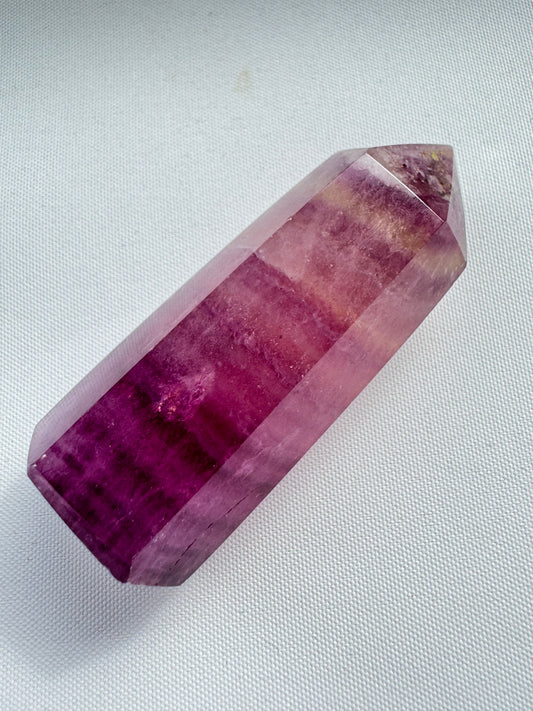 Magenta Fluorite Point #9