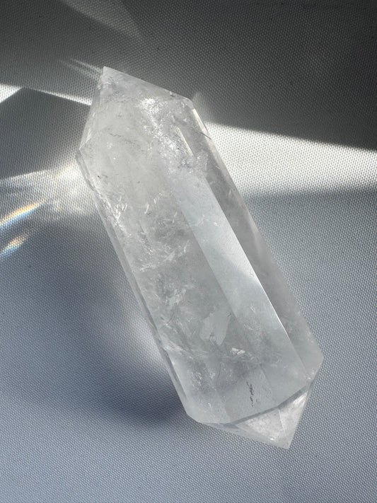 Quartz Vogel Cut Crystal