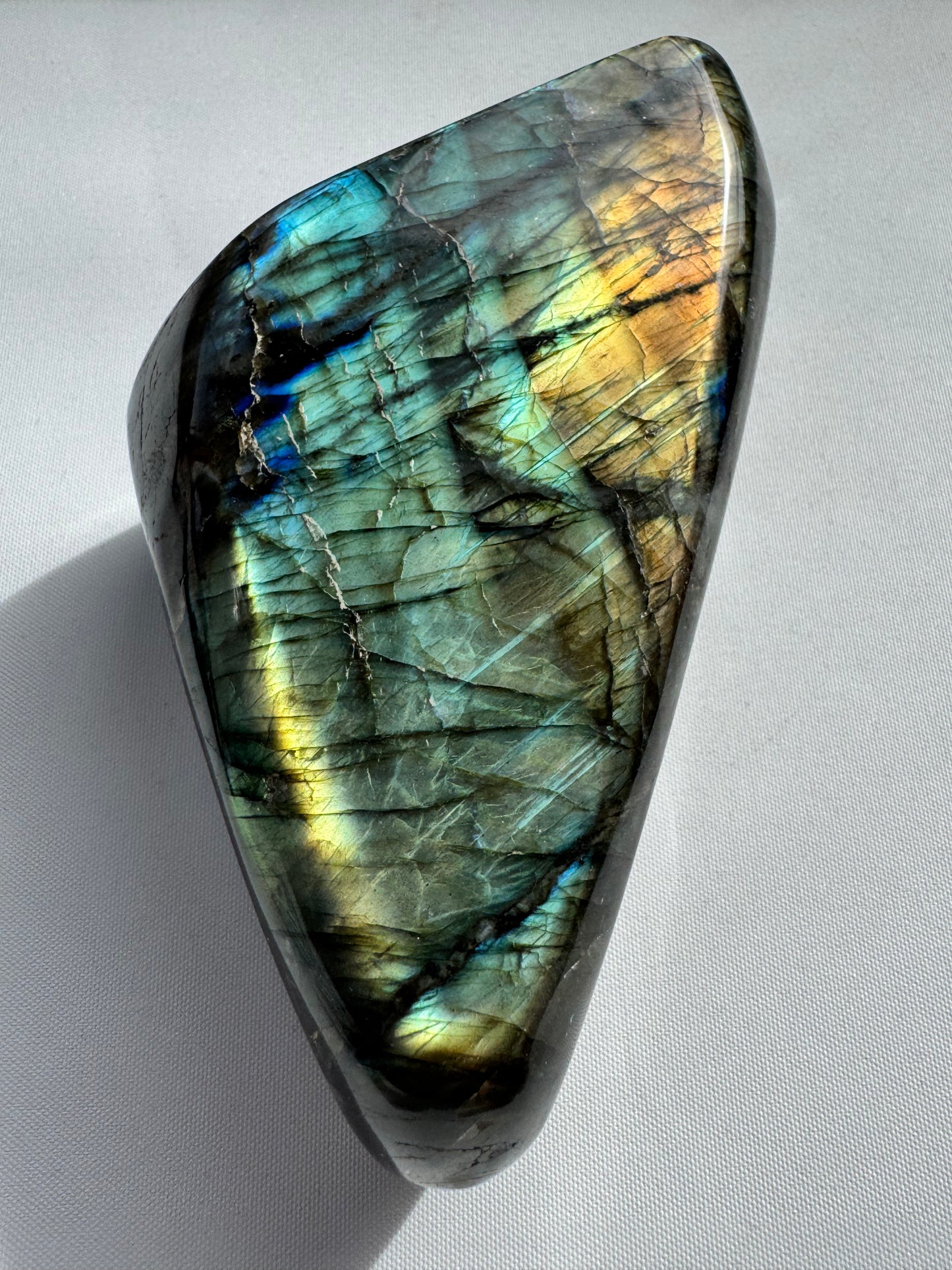 Labradorite Crystal Freeform #A07 | Bespoke Crystals