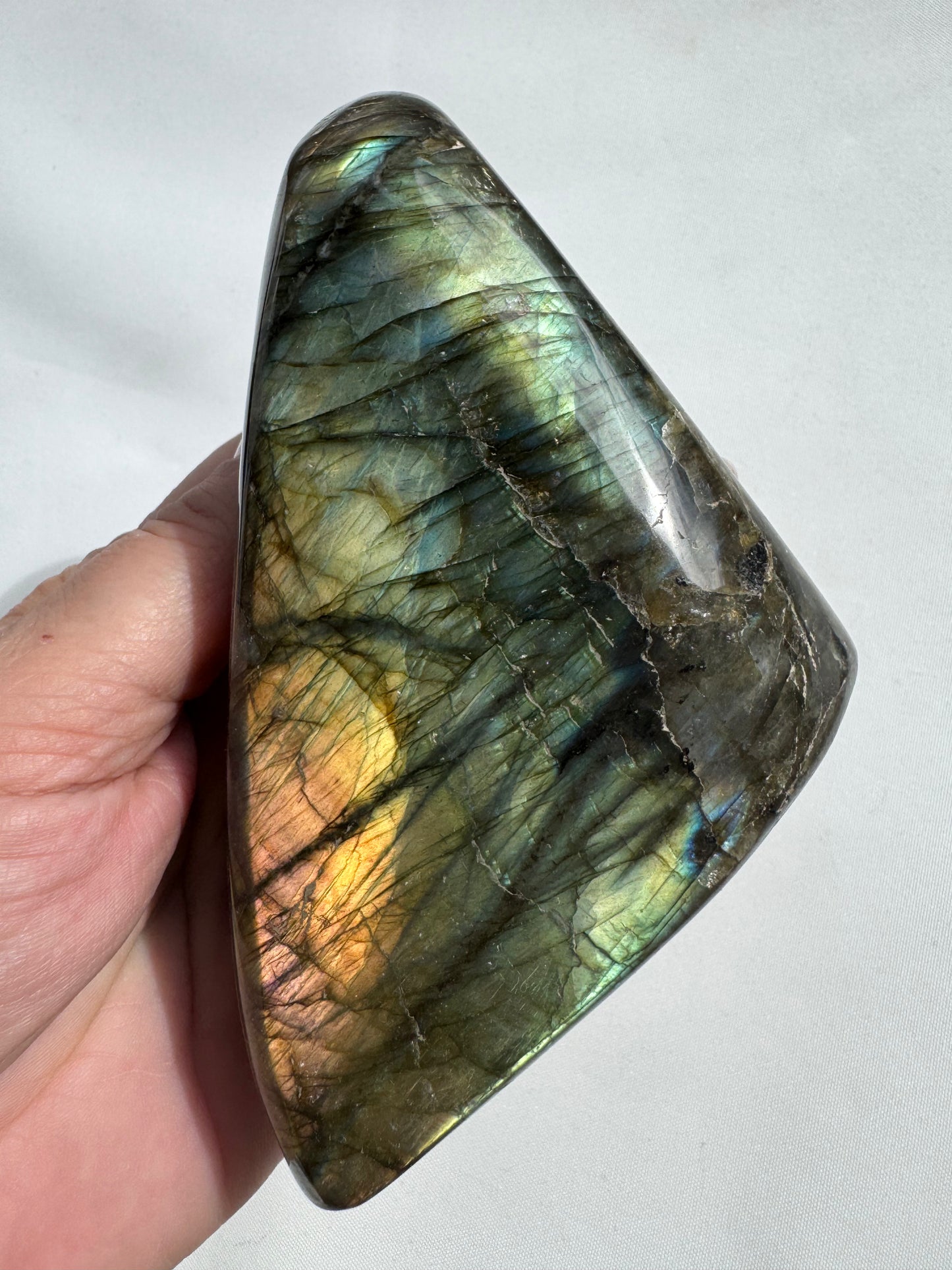 Labradorite Crystal Freeform #A07 | Bespoke Crystals