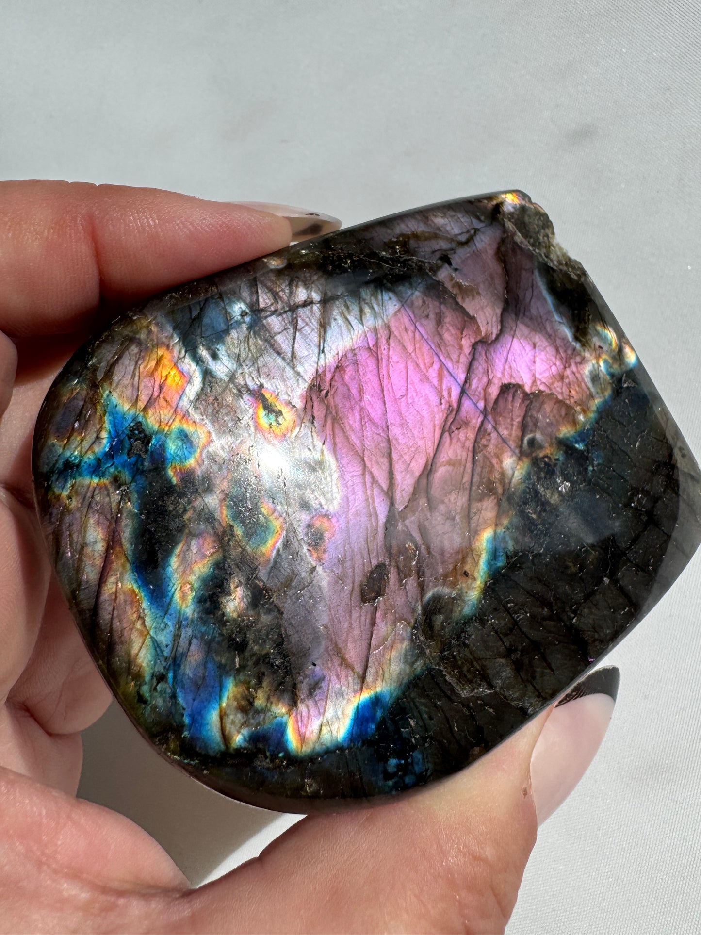 Labradorite Crystal Freeform A04| Bespoke Crystals