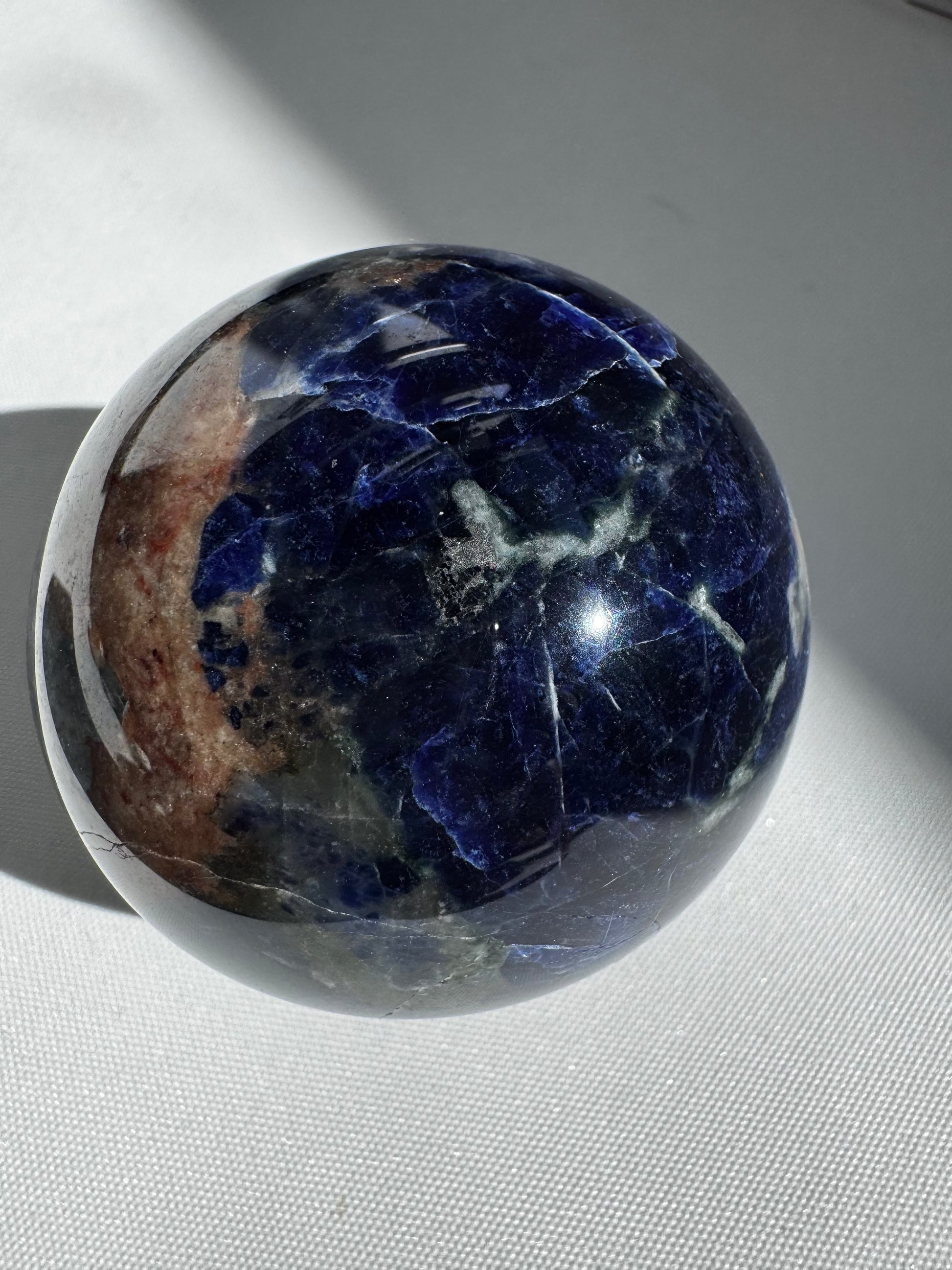 Sodalite Crystal Sphere NZ | Bespoke Crystals 