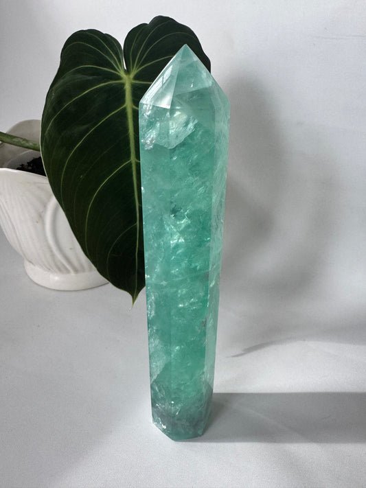 Green Fluorite Tower