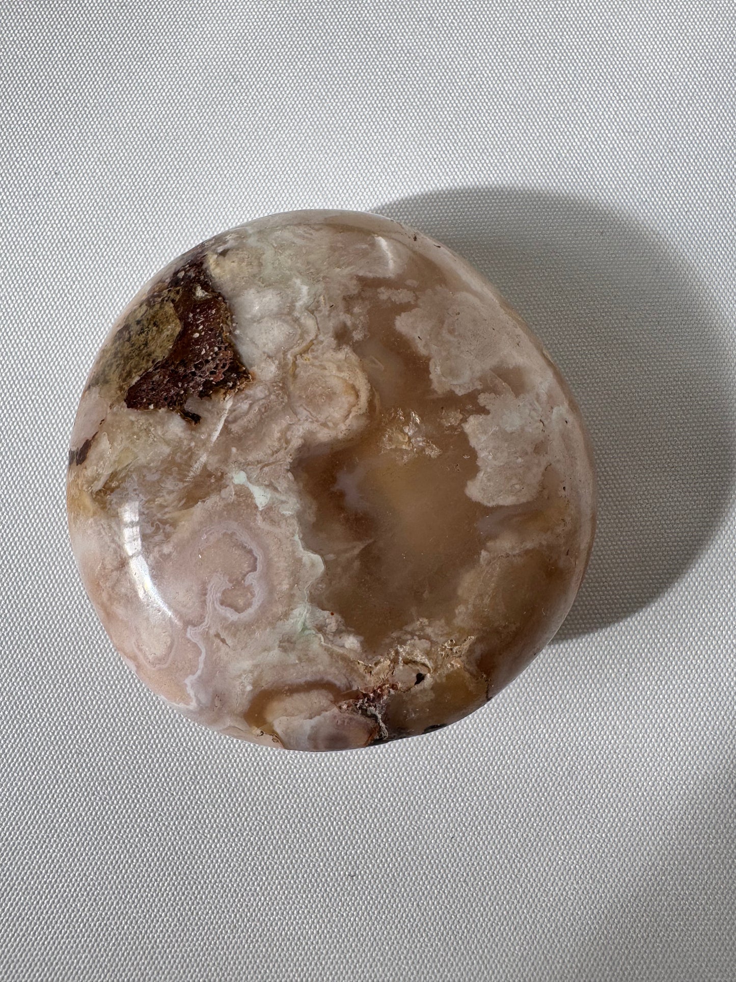 Flower Agate Palmstone