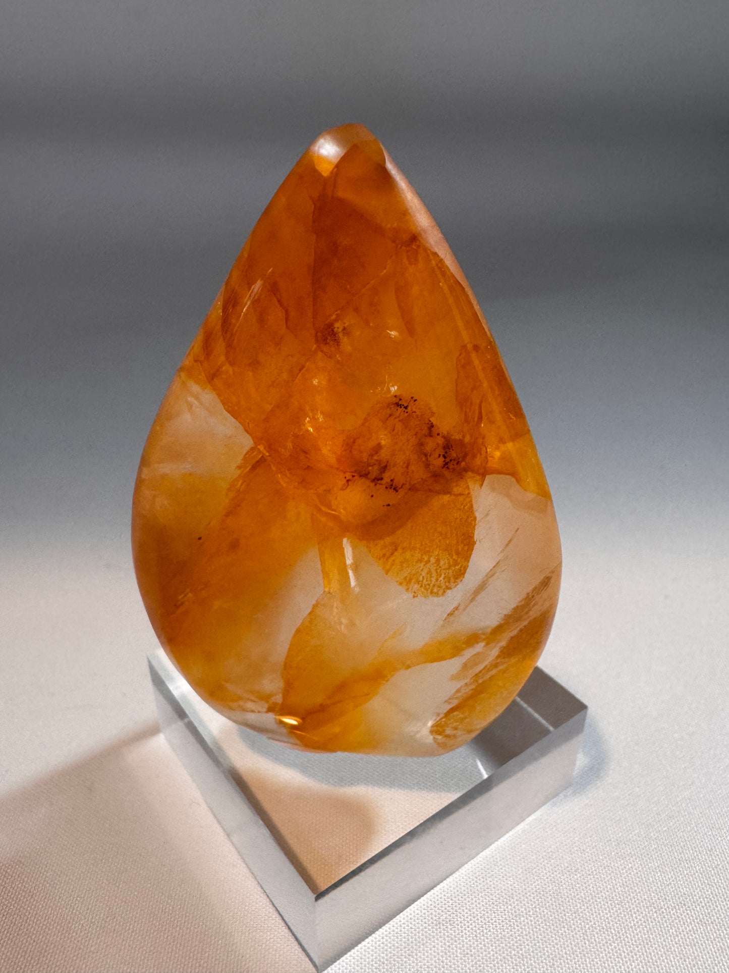 Golden Healer Quartz Flame #1