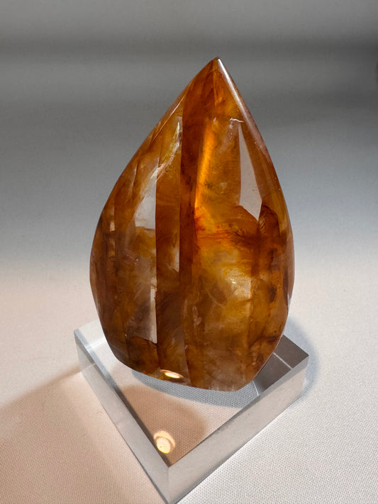 Golden Healer Quartz Flame #3