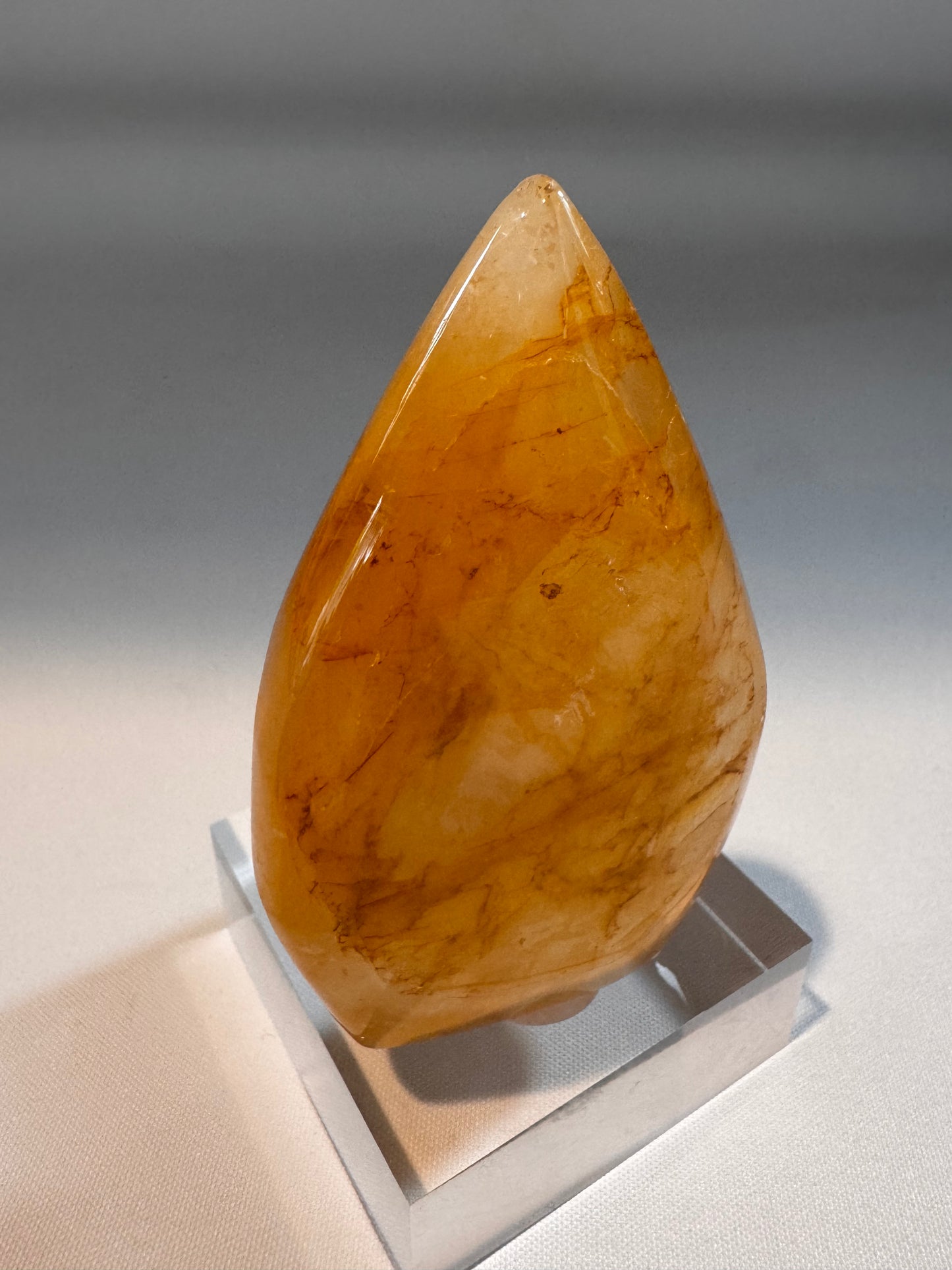 Golden Healer Quartz Flame #4