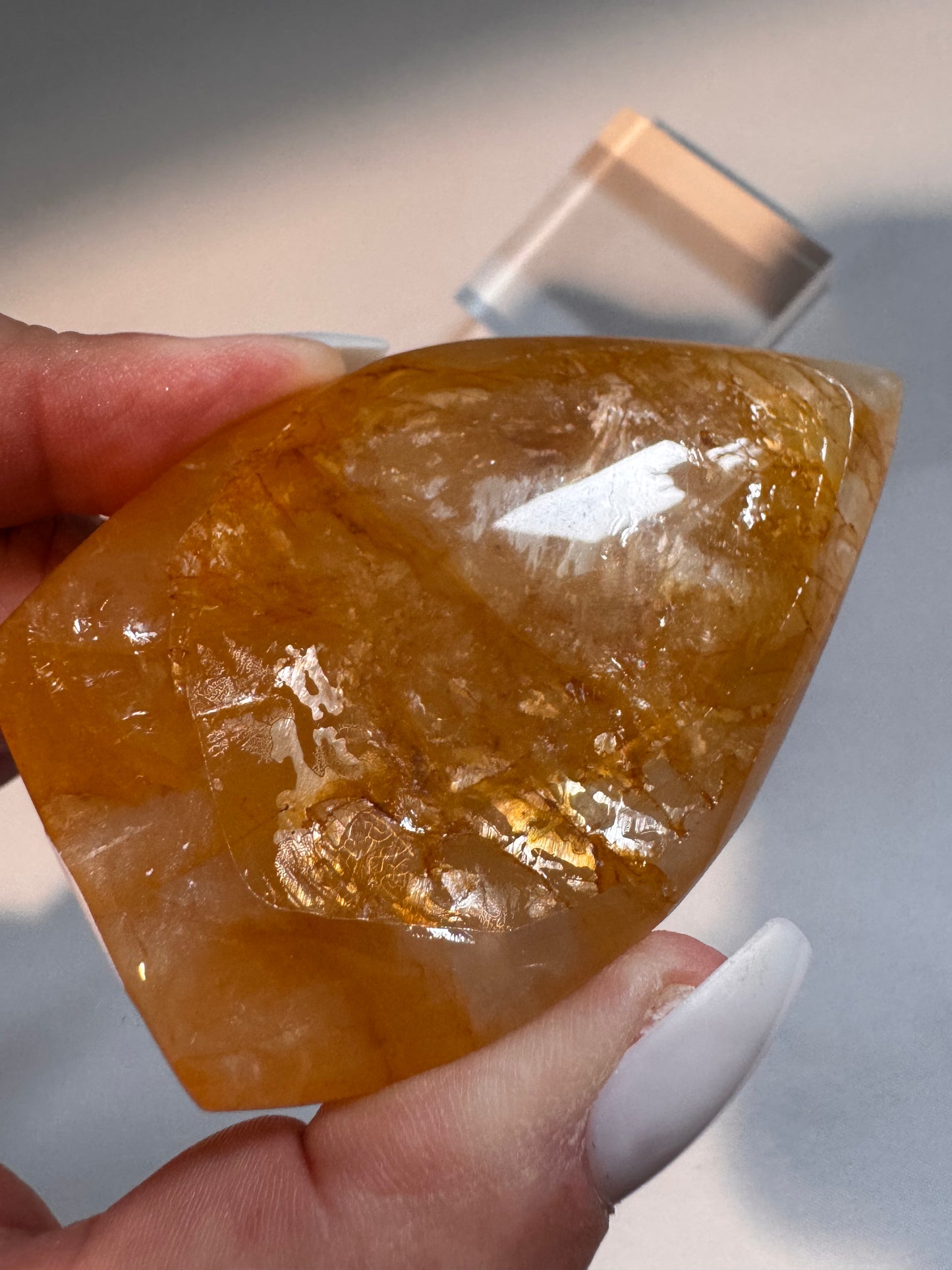 Golden Healer Quartz Flame #4