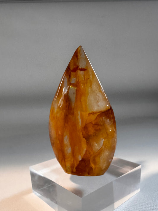 Golden Healer Quartz Flame #5