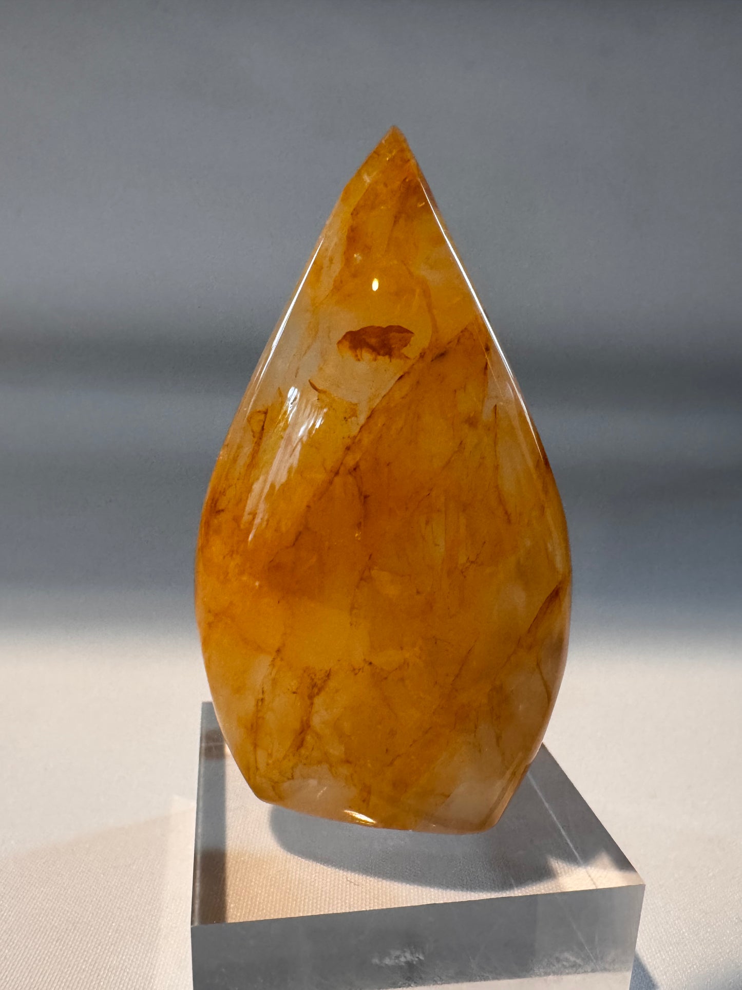 Golden Healer Quartz Flame #7