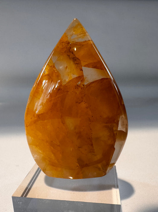 Golden Healer Quartz Flame #9