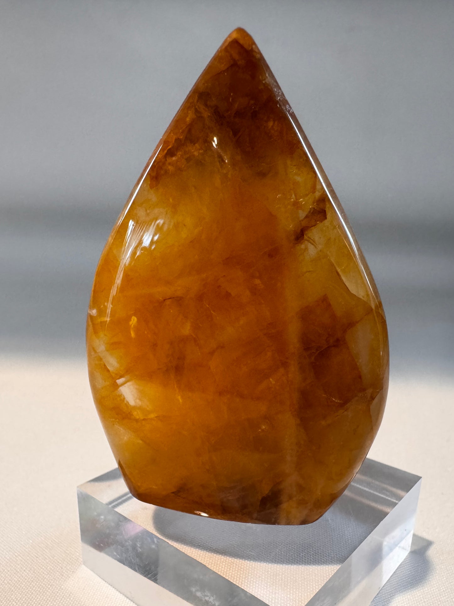 Golden Healer Quartz Flame #10
