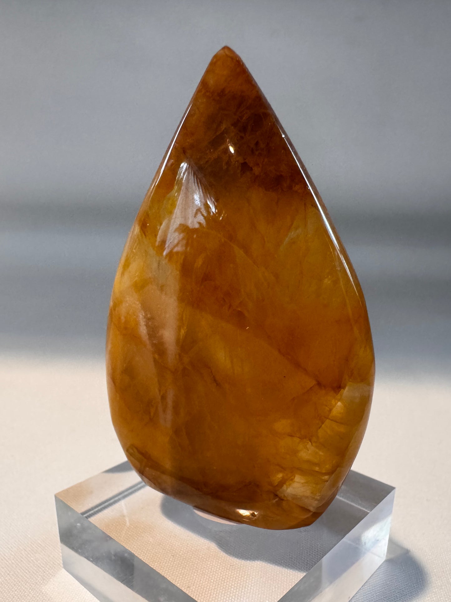 Golden Healer Quartz Flame #10