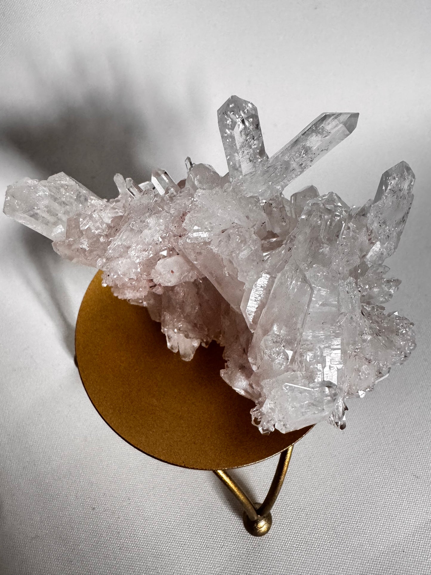 Sacred Rose Lemurian Quartz Cluster #4