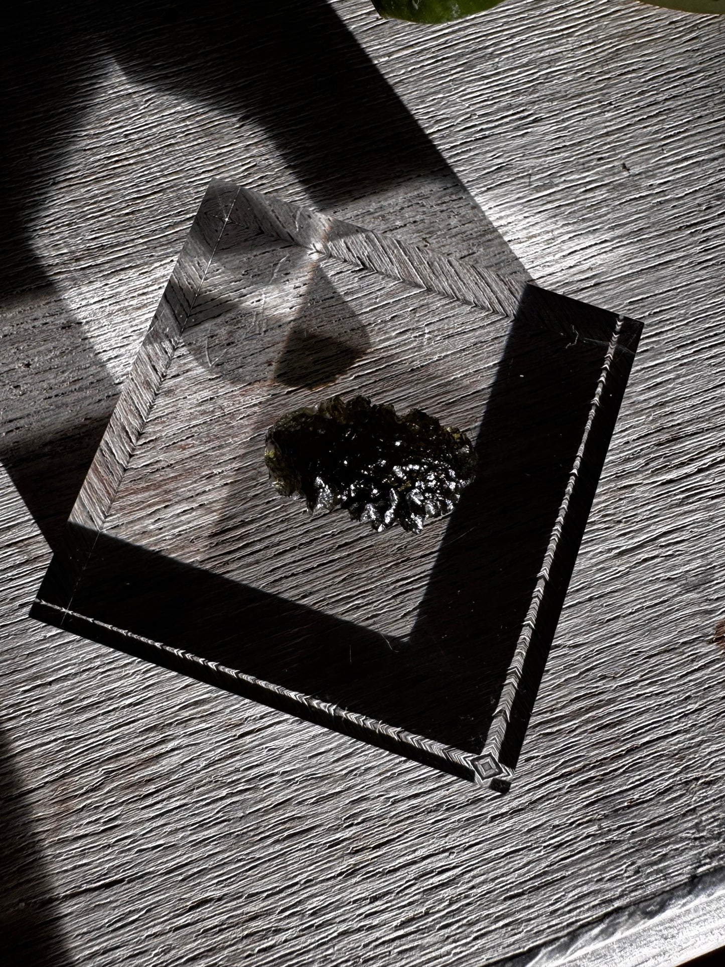 Moldavite Crystal Specimen #1