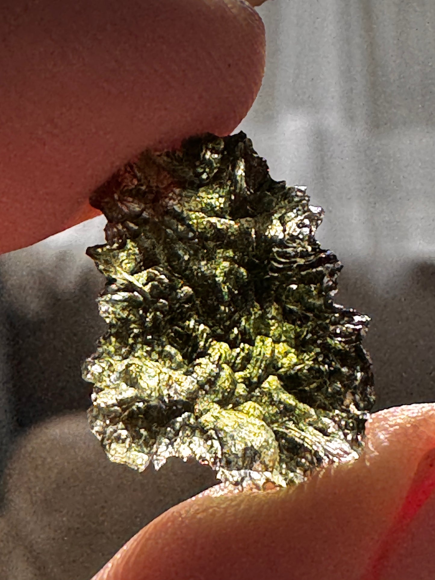 Moldavite Crystal Specimen #2