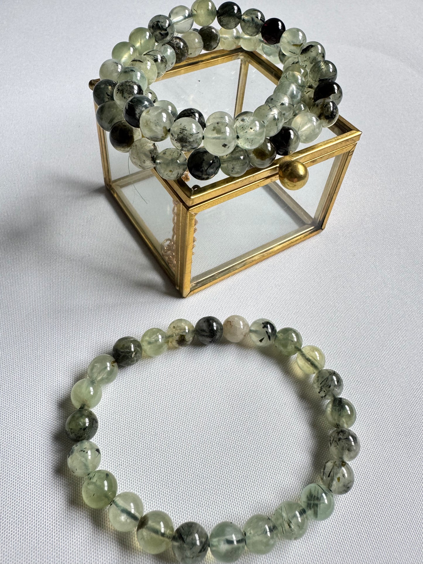 Prehnite Crystal Bracelets 8mm